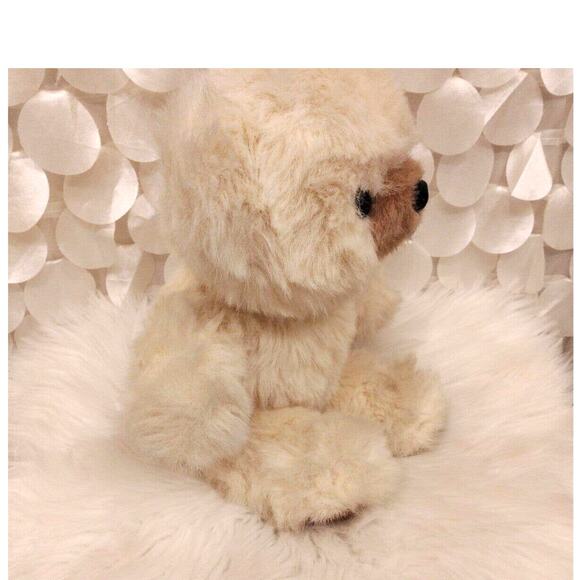 14" Baby Polor Teddy Bear Ivory Plush Stuffed Toy Adorable Face Cuddly Soft - Picture 12 of 13